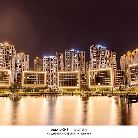 여수 Lotte Castle Marina 아파트 호텔 외부 사진