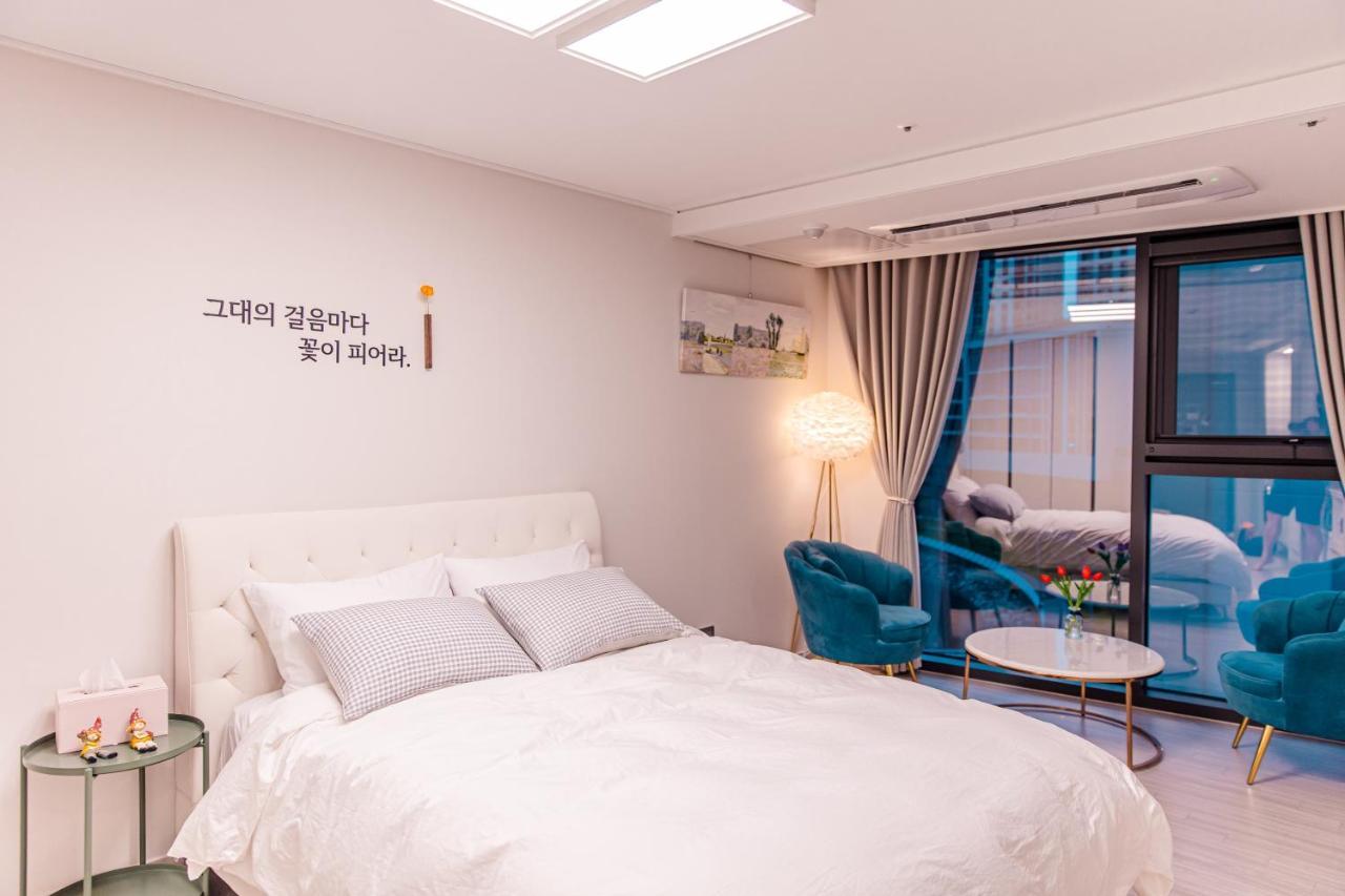 여수 Lotte Castle Marina 아파트 호텔 외부 사진
