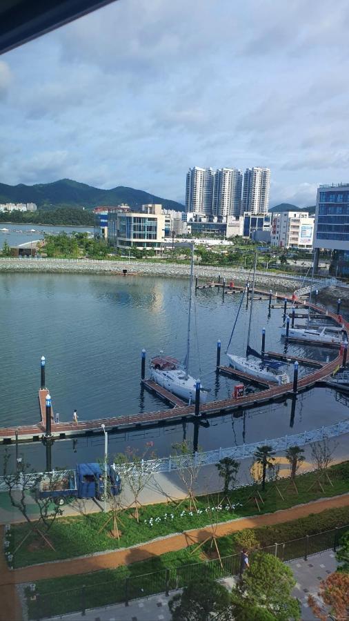 여수 Lotte Castle Marina 아파트 호텔 외부 사진